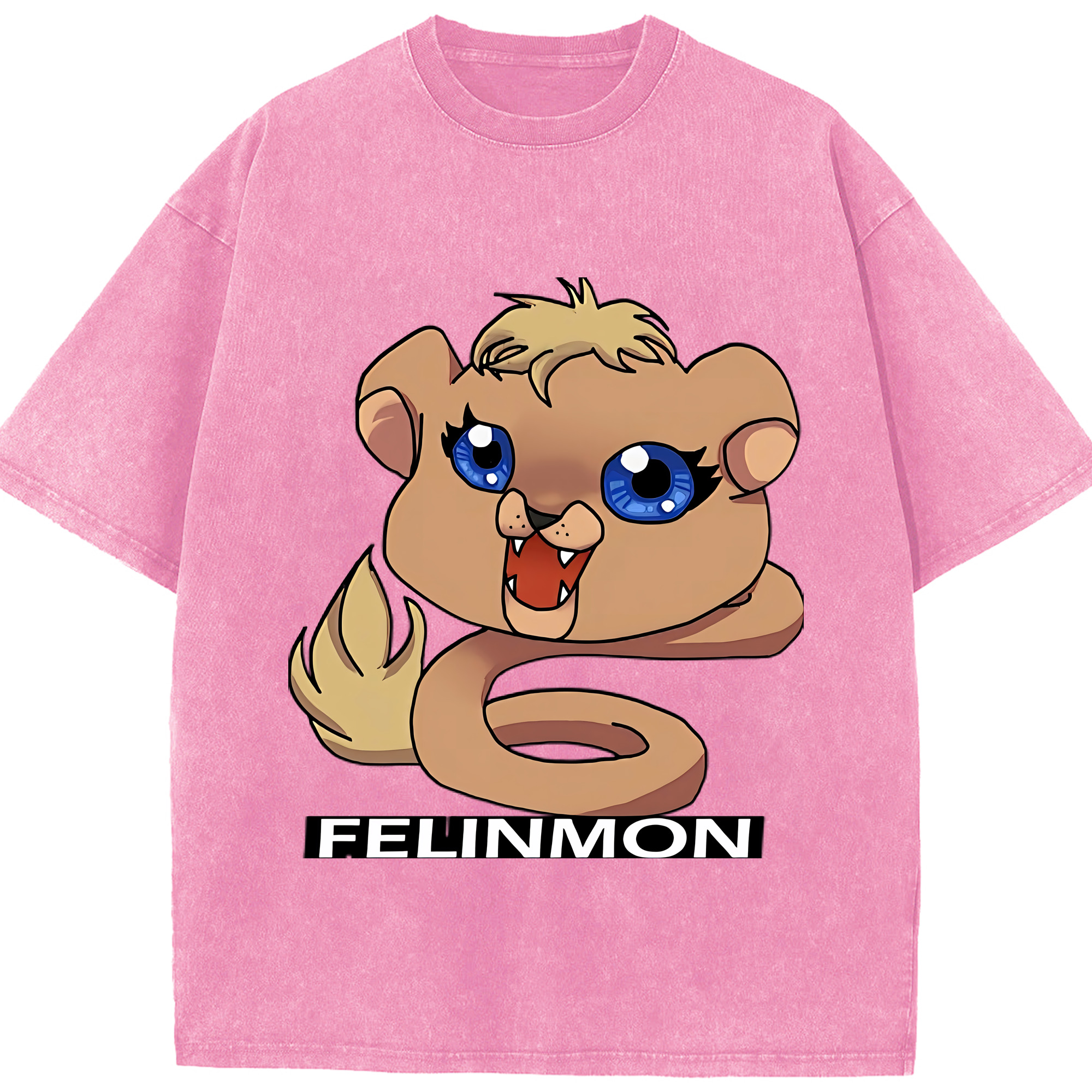 （画像用） Digimon デジタルモンスター/デジモン 綿100% ヴィンテージ風 半袖Tシャツ（フロントプリント）